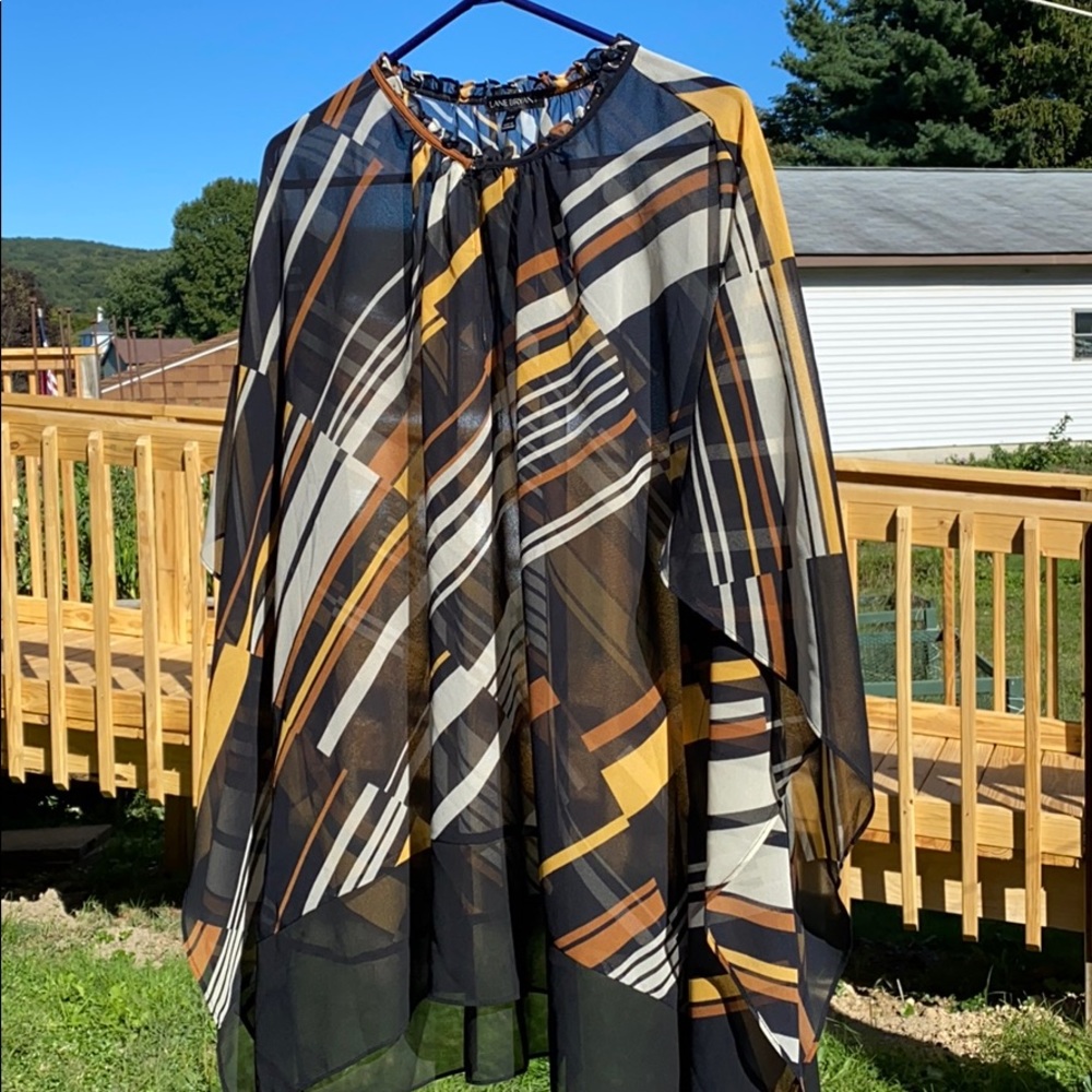 Lane Bryant Sheer Blouse